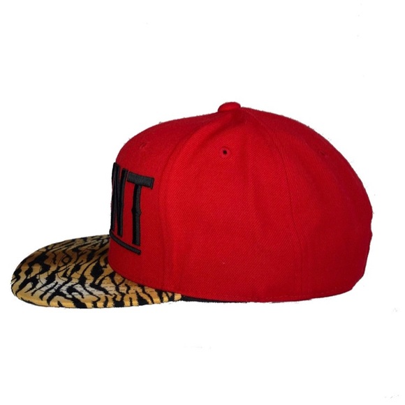 DFYNT TIGER PRINT BRIM SNAPBACK CAP - Picture 2 of 3